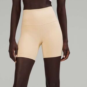 lululemon athletica align hr short 6” prosecco